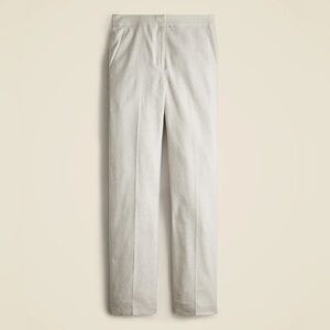 J Crew tailored linen blend Kate pants